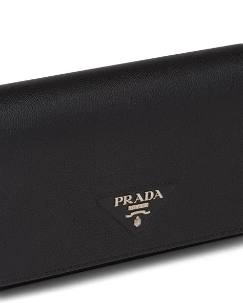 prada leather wallets|authentic prada wallet sale.